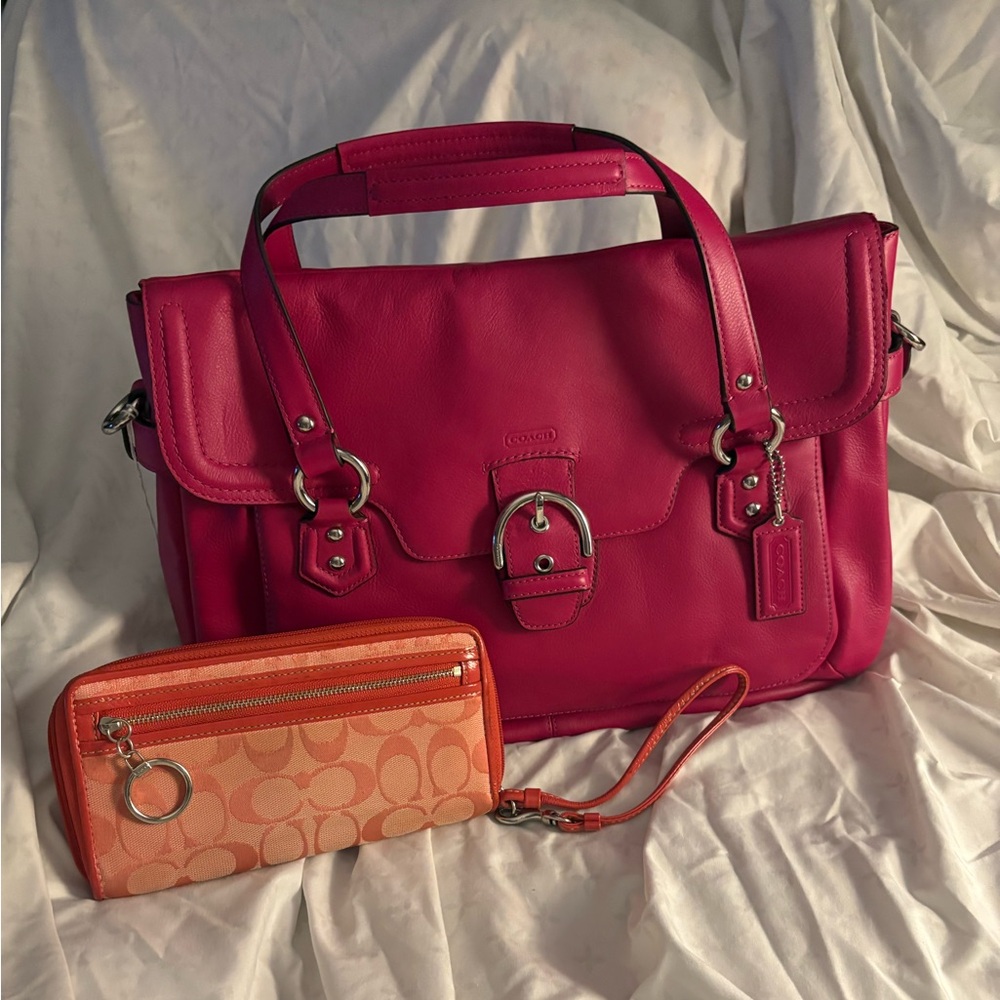 Coach bag and wallet!